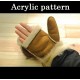 Laser cut Acrylic template, PMMA pattern, glove template, A-93 Laser cut Acrylic template, PMMA pattern, glove template, A-93