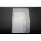 PP notebook clapboard, 2 pieces/lot PP notebook clapboard, 2 pieces/lot