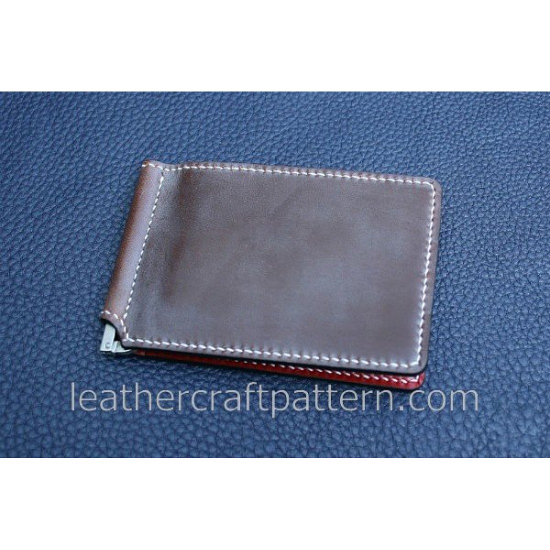 Leather patterns men money clip pattern, PDF instant download, SLG12