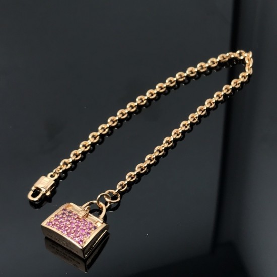 Hermes Amulettes Kelly bracelet