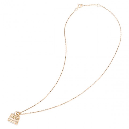 Hermes Amulettes Kelly necklace