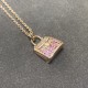 Hermes Amulettes Kelly necklace