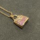 Hermes Amulettes Kelly necklace