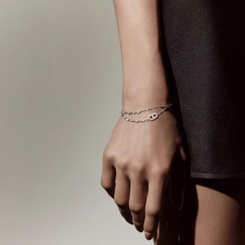 Hermes Chaine d'Ancre Chaos Fancy diamond bracelet Hermes Chaine d'Ancre Chaos Fancy diamond bracelet