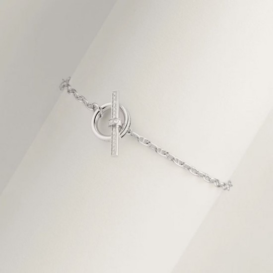 Hermes Chaine d'Ancre Chaos Fancy diamond bracelet Hermes Chaine d'Ancre Chaos Fancy diamond bracelet