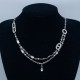 Hermes Chaine d'Ancre Chaos Fancy diamond necklace Hermes Chaine d'Ancre Chaos Fancy diamond necklace