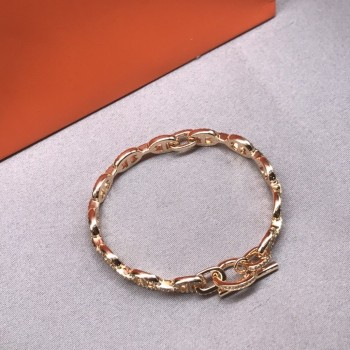 Hermes Chaine D'Ancre Enchainee diamond bracelet