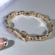 Hermes Chaine D'Ancre Enchainee diamond bracelet Hermes Chaine D'Ancre Enchainee diamond bracelet
