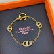 Hermes Chaine d'Ancre Farandole diamond bracelet