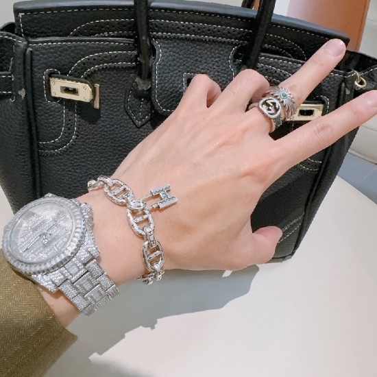 Hermes Chaine d'Ancre bracelet 1H Hermes Chaine d'Ancre bracelet 1H