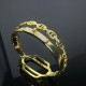 Hermes Collier De Chien CDC double tour diamond bracelet Hermes Collier De Chien CDC double tour diamond bracelet