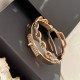 Hermes Collier De Chien CDC double tour diamond bracelet Hermes Collier De Chien CDC double tour diamond bracelet