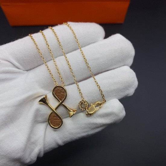 Hermes Cor H necklace