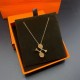 Hermes Cor H necklace