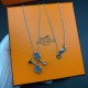 Hermes Cor H necklace