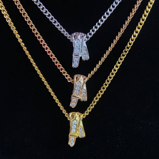 Hermes Etriviere diamond necklace Hermes Etriviere diamond necklace