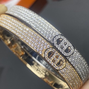 Hermes H D'Ancre diamond bracelet