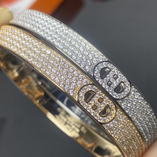 Hermes H D'Ancre diamond bracelet Hermes H D'Ancre diamond bracelet
