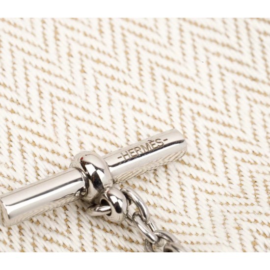 Hermes Helios Fer a cheval necklace