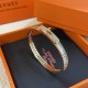 Hermes H Kelly Baguettes diamond bracelet Hermes H Kelly Baguettes diamond bracelet