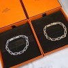 Hermes Kelly diamond bracelet