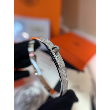 Hermes Kelly diamond bracelet