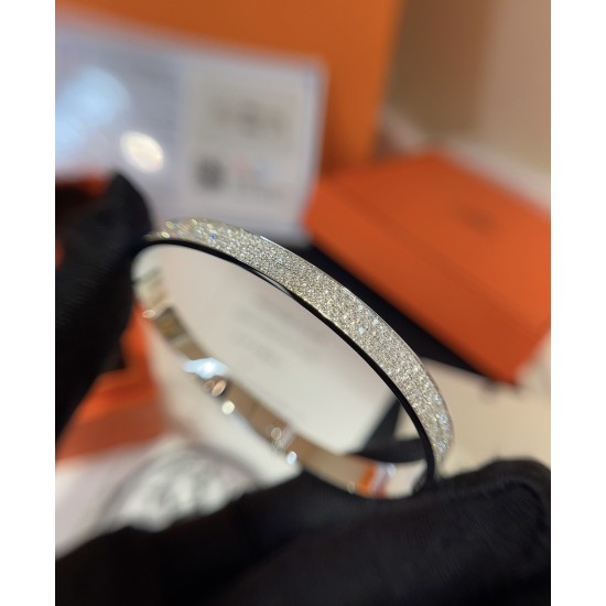 Hermes Kelly diamond bracelet Hermes Kelly diamond bracelet
