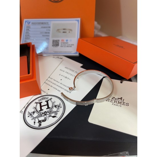 Hermes Kelly diamond bracelet Hermes Kelly diamond bracelet