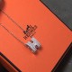 Hermes POP H diamond necklace