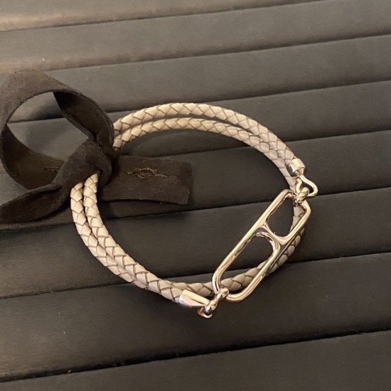 Hermes Roulis double tour bracelet Hermes Roulis double tour bracelet