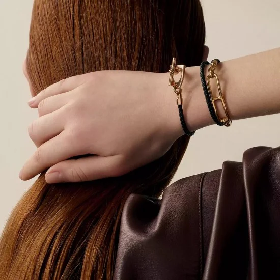 Hermes, Roulis, double tour, bracelet