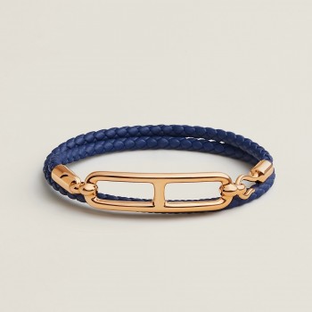 Hermes Roulis double tour bracelet