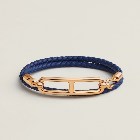 Hermes Roulis double tour bracelet Hermes Roulis double tour bracelet