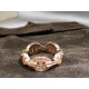 Hermes Chaine d'Ancre Enchainee diamond Ring Hermes Chaine d'Ancre Enchainee diamond Ring