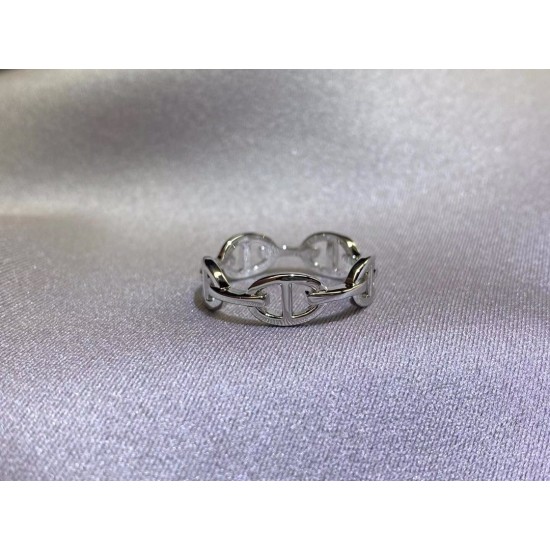 Hermes Chaine d'Ancre Enchainee ring Hermes Chaine d'Ancre Enchainee ring