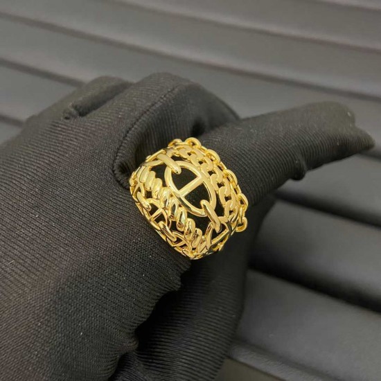 Hermes Chaine d'Ancre rope finger ring Hermes Chaine d'Ancre rope finger ring