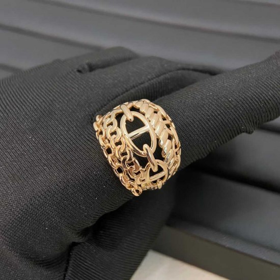 Hermes Chaine d'Ancre rope finger ring Hermes Chaine d'Ancre rope finger ring