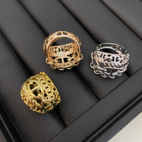 Hermes Chaine d'Ancre rope finger ring Hermes Chaine d'Ancre rope finger ring
