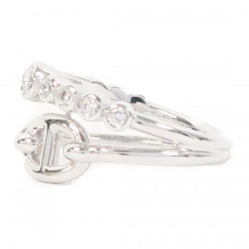 Hermes Chaine d'Ancre chaos diamond Ring