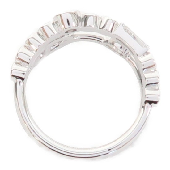 Hermes Chaine d'Ancre chaos diamond Ring Hermes Chaine d'Ancre chaos diamond Ring