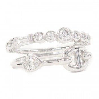 Hermes Chaine d'Ancre chaos diamond Ring