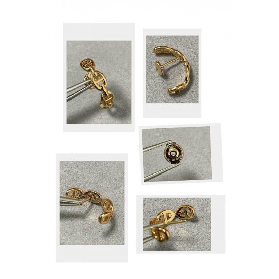 Hermes Chaine d'Ancre ear ring S925