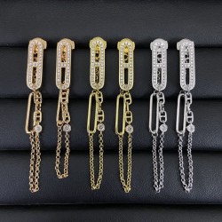 Hermes Chaine d'ancre Chaos earrings