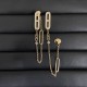 Hermes Chaine d'ancre Chaos earrings