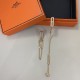 Hermes Chaine d'ancre Chaos earrings
