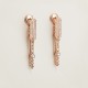 Hermes Chaine d'ancre Chaos earrings