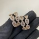 Hermes Chaine d'ancre Enchainee ear climber diamond earrings