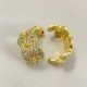 Hermes Chaine d'ancre Enchainee ear climber diamond earrings