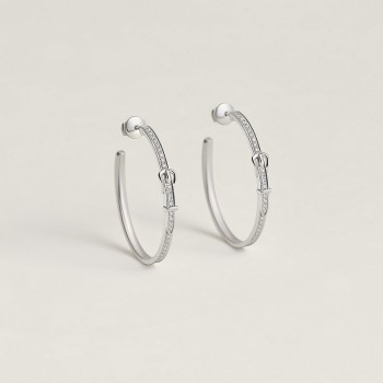 Hermes Etriviere diamond ear ring