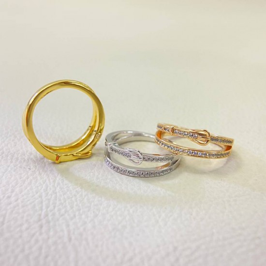 Hermes Etriviere diamond finger ring, midium model Hermes Etriviere diamond finger ring, midium model